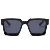 86229 Europe and America Trampody sunglasses glasses big square sunglasses for men and women sunglasses Amazon millionaire pc