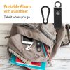 Rechargeable Personal Safety Alarm Portable 130dB Self-defense Siren with Strobe Light LED Light Carabiner